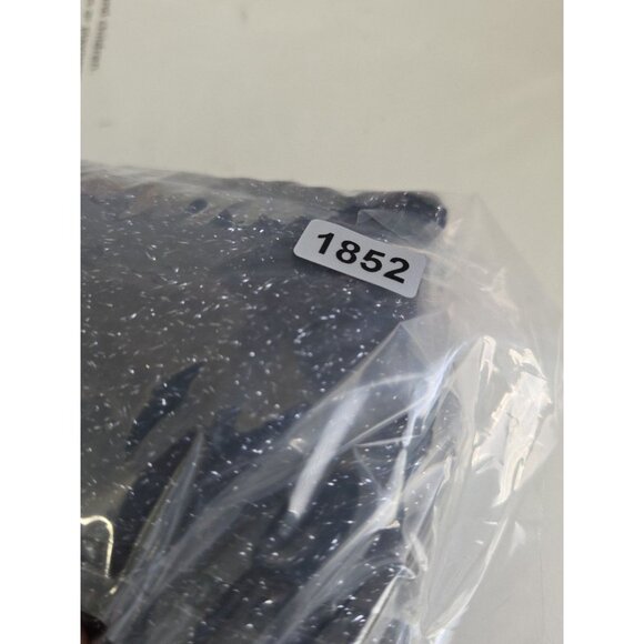 Chicos Knit Multi Use Wrap, Shawl, Cape Poncho Blue Metall Size One Size Boho - Picture 8 of 8